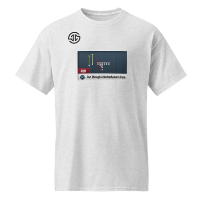 Run Thru A MF Face DryBlend® Tee